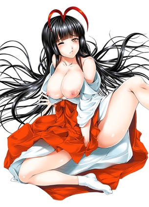 かわいい巫女さんのエッチな画像！ その5