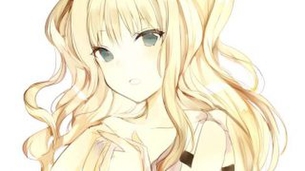 ボーカロイドの可愛い二次元画像。