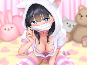 【2次】舌出ししてる女の子のエロ画像その23