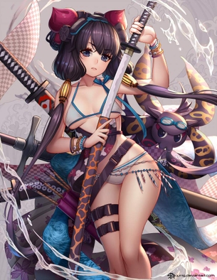 【エロ画像】葛飾北斎とエッチする妄想をしたときにありがちな展開！(Fate Grand Order)