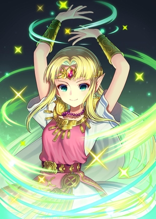 ゼルダ姫のオナニー姿を想像するだけでめっちゃ抜けるエロ画像【ゼルダの伝説】