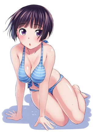 おっぱい・・・谷間・・・その谷間で窒息死してみたい巨乳おっぱい二次元エロ画像