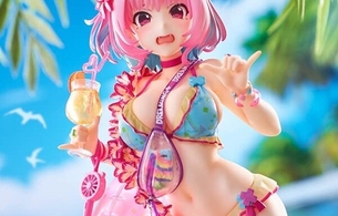 『アイドルマスター シンデレラガールズ』夢見りあむのエロおっぱい水着姿のエロフィギュア