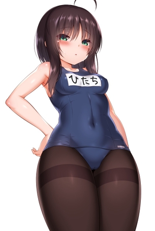 【2次】 スク水姿の可愛い女の子のエロ画像その10