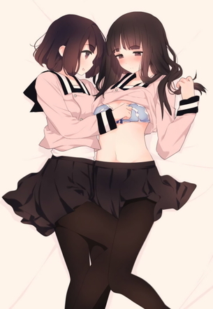 女の子どうしがイチャイチャえっちなことしてる秘密の花園二次元エロ画像が最高過ぎる！