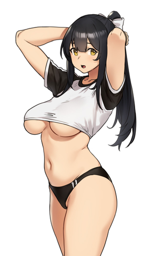 【2次】くびれのある女の子のエロ画像その26