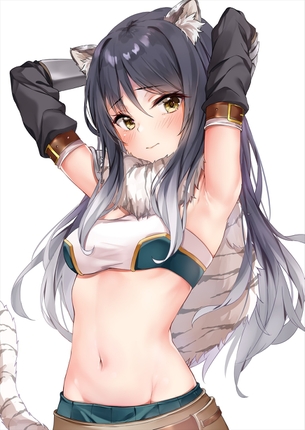 【2次】くびれのある女の子のエロ画像その24