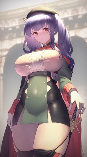 ザラのどエロい二次エロ画像がいっぱいおっぱい！【アズールレーン】