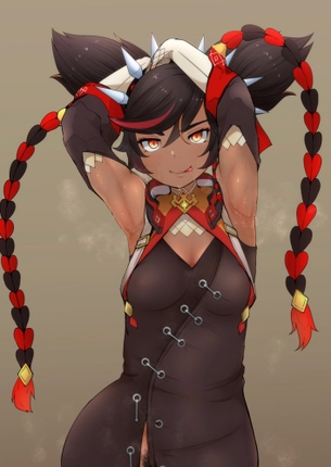 【二次】舌のメチャシコで可愛い女の子のエッチな画像