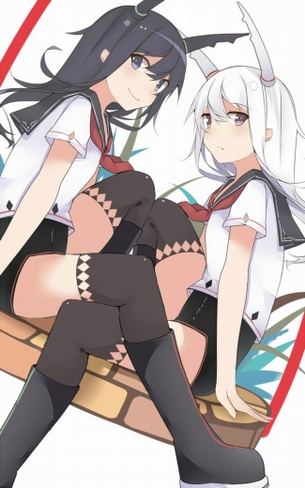制服の可愛い二次元画像。