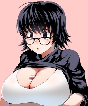 柔らかおっぱいでシコシコさせていただいているパイズリ二次元エロ画像