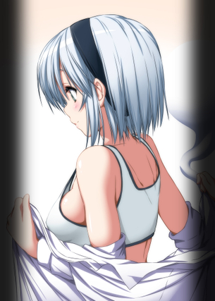 【二次】Bカップまでの未発達なおっぱいにはちょうどフィットする“スポブラ”のエロ画像まとめ