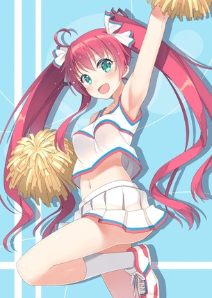 【二次】がんばれ♥がんばれ♥とちんちんを応援してくれるチアガールたちのエロ画像まとめ！No.01【22枚】