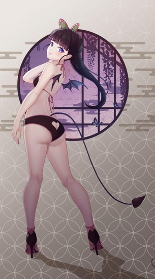 鬼滅の刃の二次エロ画像でいい夢みましょ♪