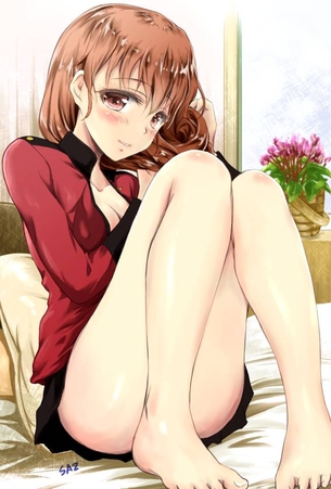 【ガールズ&パンツァー】ルクリリのエッチでがっつり抜けるエロ画像
