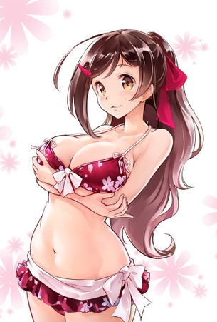 ポニーテールの二次エロ画像くだしあ。