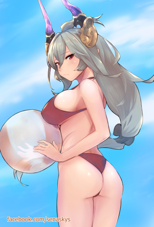 【グランブルーファンタジー】サラーサのがっつりむしゃぶりつきたいおっぱいエロ画像で即抜き！