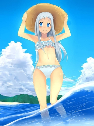 快楽に堕ちそうになってるアヘ顔の本間芽衣子抜けるエロ画像！【あの日見た花の名前を僕達はまだ知らない。】