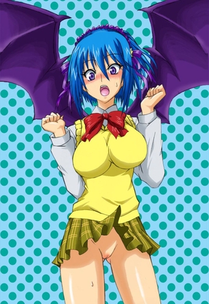 快楽に堕ちそうになってるアヘ顔の黒乃胡夢抜けるエロ画像！【ロザリオとバンパイア】