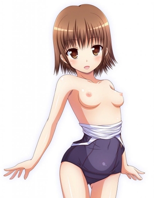スク水の二次エロ画像で！