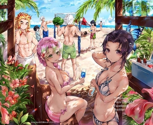 【鬼滅の刃】こんな超絶エッロエロな甘露寺蜜璃の抜ける二次エロ画像があったのか？！