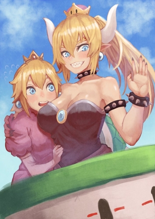 【スーパーマリオ】クッパ姫の抜けるセックス写真画像集
