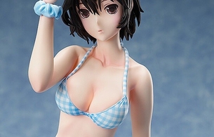 『ラブプラス』高嶺愛花のエロいムチムチのおっぱいやお尻の水着姿のエロフィギュア！