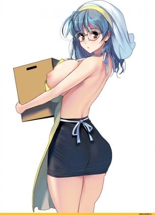 裸エプロンのエロすぎる画像ください！