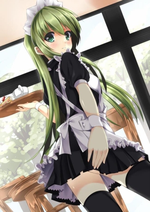 メイドのエロ画像を見て幸せになろう！