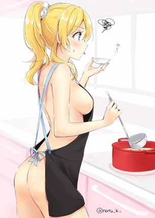裸エプロンの高画質なエロ画像を探してみました！