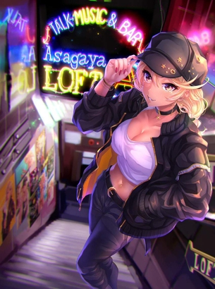 【バーチャルyoutuber】声優さんのエロボイスに合わせて鑑賞したい皇牙サキの抜けるエロ画像