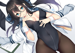 大淀のどエロい二次エロ画像がいっぱいおっぱい！【艦隊これくしょん】