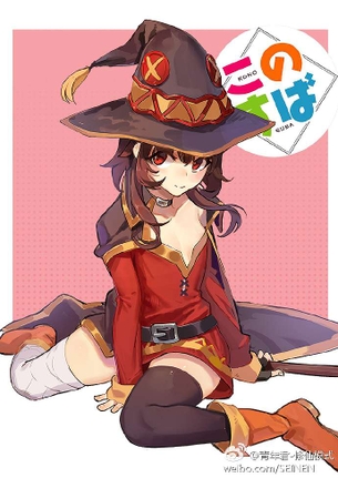 【この素晴らしい世界に祝福を！】めぐみんの壁紙(PC・スマホ)にできそうな高画質なエロ画像