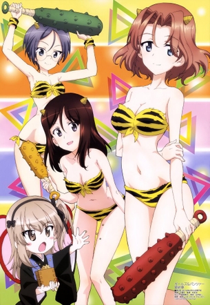 ガールズ&パンツァーのエッチな部分を奥の奥まで堪能できるエロ画像