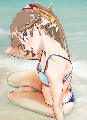 【艦隊これくしょん】風雲の壁紙(PC・スマホ)にできそうな高画質なエロ画像