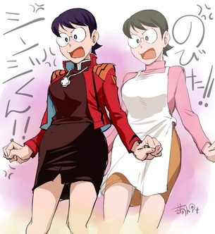 【ドラえもん】野比玉子のイキ顔になってるドエロい抜ける画像
