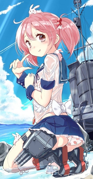 パンチラの二次エロ画像でいい夢みましょ♪