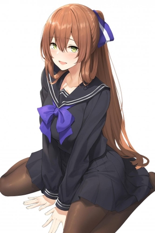 ポニーテールのエロ画像フォルダを解放していく