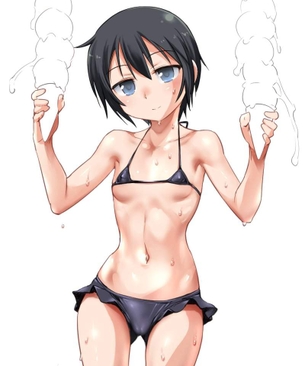 【エロ画像】マニアの抜きネタにされる水着厳選画像wwwwwwwwww