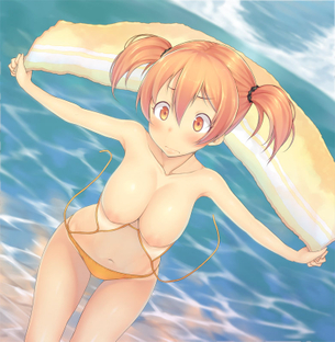 快楽に堕ちそうになってるアヘ顔の佐々木千穂抜けるエロ画像！【はたらく魔王さま！】