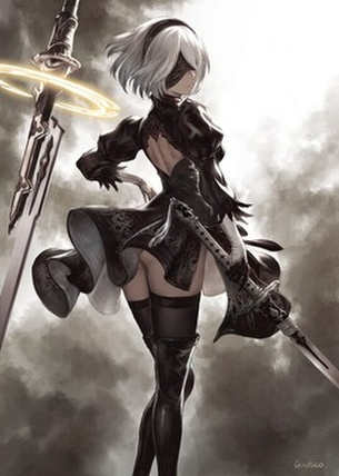 【NieR Automata】2Bのかっこいい・かわいい二次エロ画像