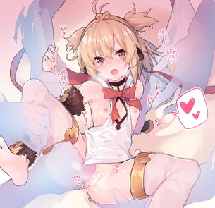 【グランブルーファンタジー】アンチラの可愛いHな二次エロ画像