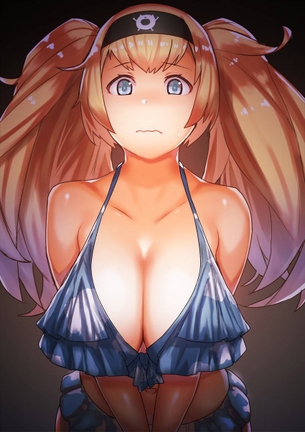 ガンビア・ベイのオナニー姿を想像するだけでめっちゃ抜けるエロ画像【艦隊これくしょん】