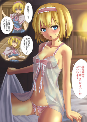 快楽に堕ちそうになってるアヘ顔のアリス抜けるエロ画像！【東方Project】