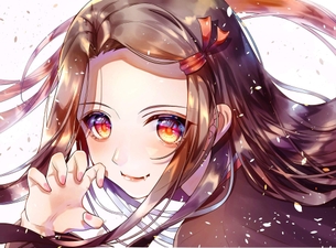 【エロ画像】鬼滅の刃のエロコスプレの参考にしたくなる禰豆子のキャラクター画像