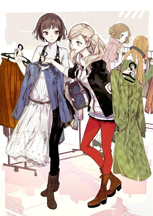 【エロ画像】ペルソナ 高巻杏と漫画みたいなHがしたくなる抜きヌキ二次エロ画像