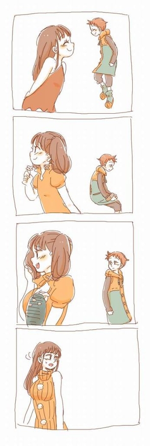 【エロ画像】七つの大罪のエロコスプレの参考にしたくなるディアンヌのキャラクター画像