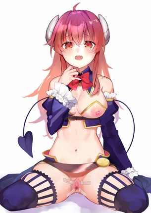 【まちカドまぞく】魔族JK吉田優子のぶちころがしエロ画像！