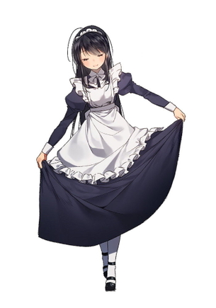 【※勃起不可避】メイドの美少女画像がヤバスギクンwwwwwwwwww【二次画像】