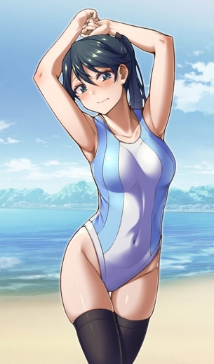 オカズにできそうな水着の二次エロ画像はいかがですか？